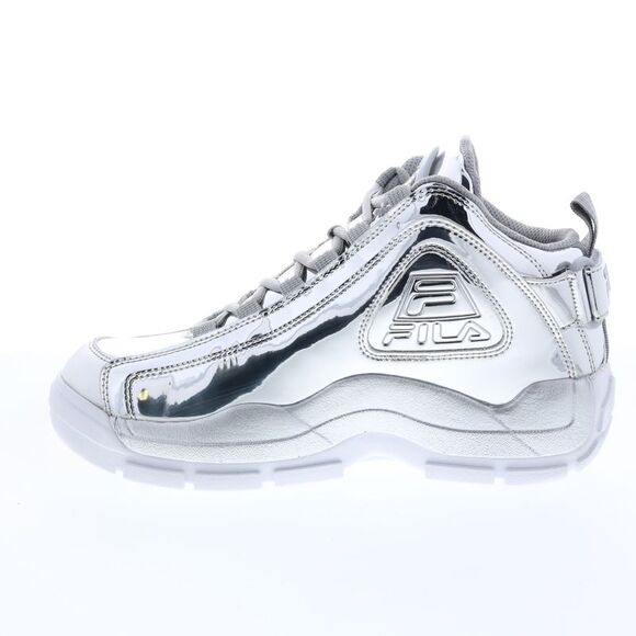 Fila Mens Grant Hill 2 Metallic Silver Shoes (NWT) - Picture 5 of 7